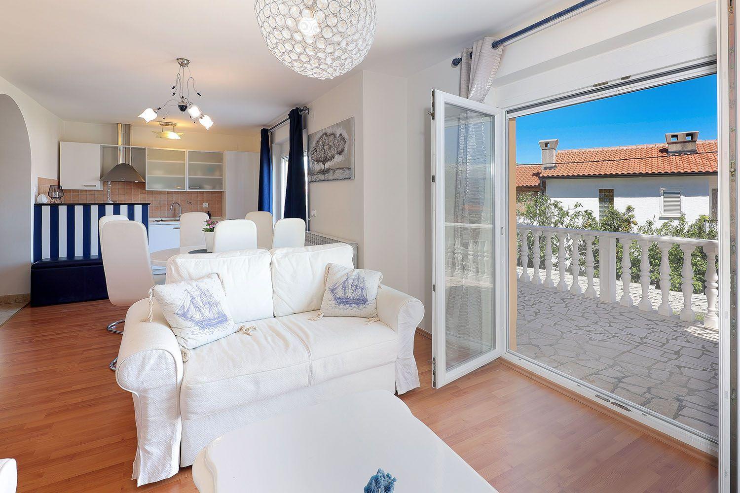 Apartament Moro Vrbnik Pokój zdjęcie